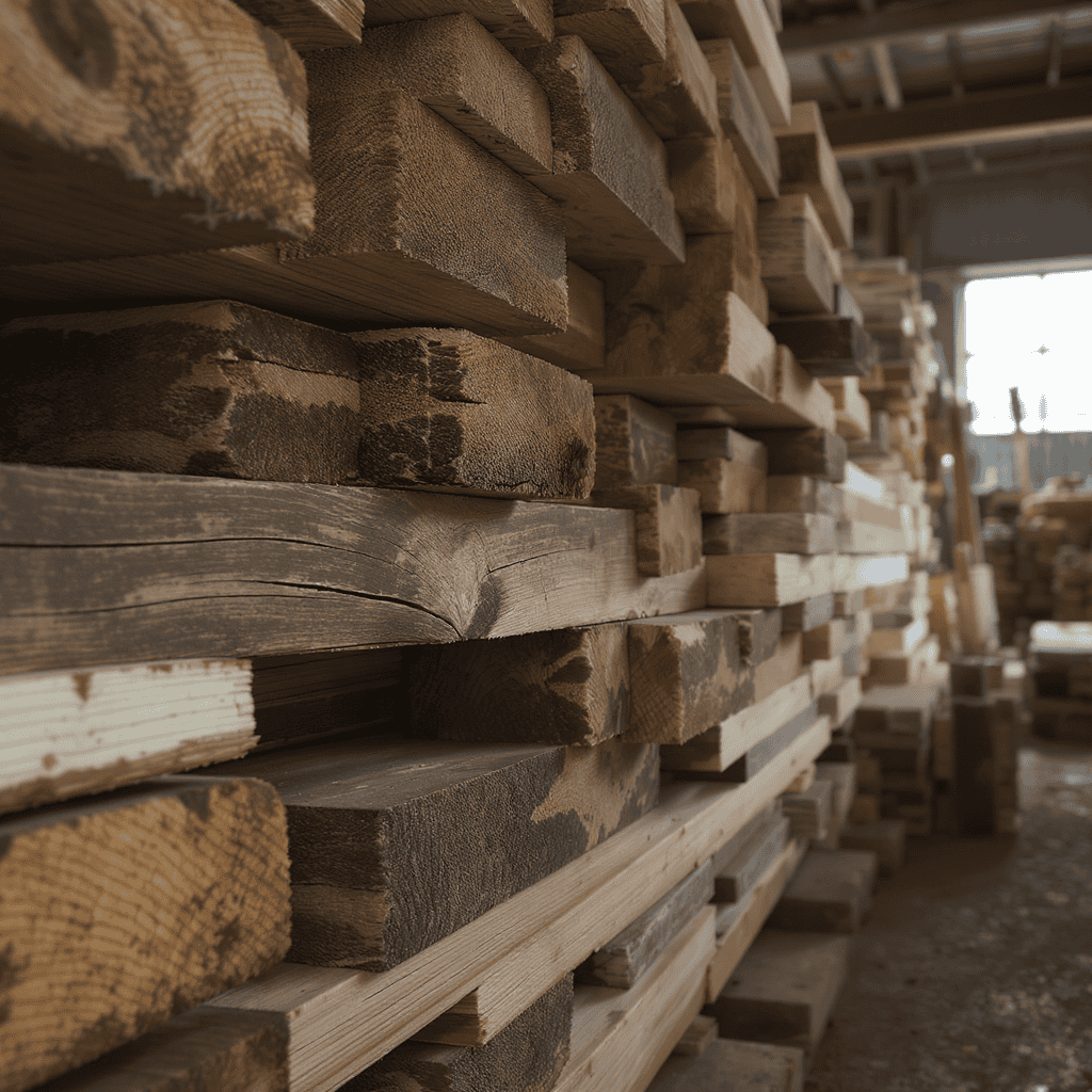 Holzstapel